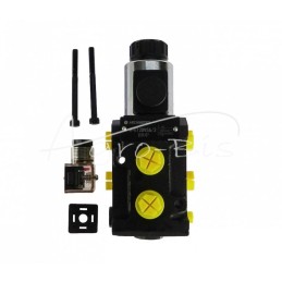 Skirstomojo vožtuvo solenoidinis krypties valdymo solenoidinis vožtuvas W-E12DVS6/2 G1/2" 50L ARCHIMEDES - A-E12DVS6/2