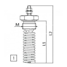 John Deer Renault RE502079 kaitinimo žvakė - RE29658