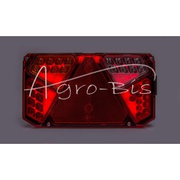 Kairysis galinis kombinuotas žibintas, 7 funkcijų, 12/24 V, atsparus vandeniui, IP68, LED neoninis - 1013