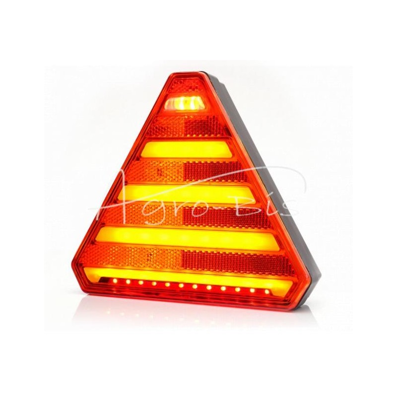 Galinis kombinuotas žibintas, 6 funkcijų, W244 12V/24V LED, atsparus vandeniui, be numerio ženklo apšvietimo, su neoniniu laidu 