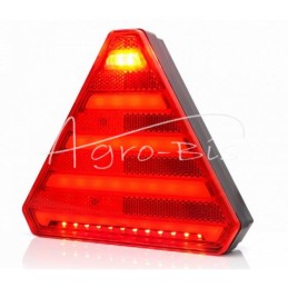 Galinis kombinuotas žibintas, 6 funkcijų, W244 12V/24V LED, atsparus vandeniui, be numerio ženklo apšvietimo, su neoniniu laidu 