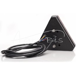 Galinis kombinuotas žibintas, 6 funkcijų, W244 12V/24V LED, atsparus vandeniui, be numerio ženklo apšvietimo, su neoniniu laidu 