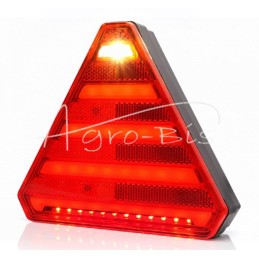 Galinis kombinuotas žibintas, 6 funkcijų, W 242 12/24V LED, atsparus vandeniui, be numerio ženklo apšvietimo, su neoniniu laidu 