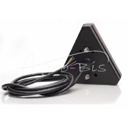 Galinis kombinuotas žibintas, 6 funkcijų, W 242 12/24V LED, atsparus vandeniui, be numerio ženklo apšvietimo, su neoniniu laidu 