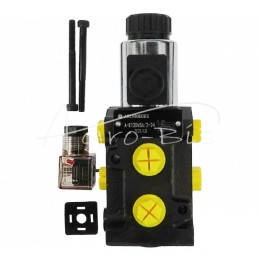 Skirstomojo vožtuvo solenoidinis krypties valdymo solenoidinis vožtuvas E12DVS6/2 G1/2" 50L ARCHIMEDES - A-E12DVS6/2-24