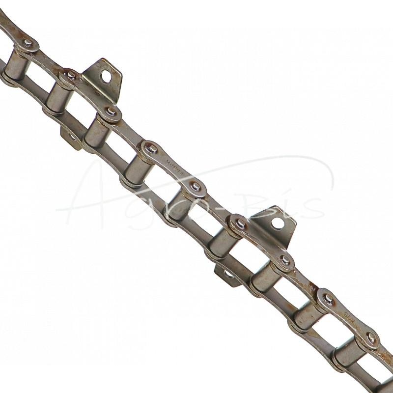 John Deere S52 nuožulni tiektuvo grandinė, K1 fiksatorius, kas 4 grandis, 5 m, LS52K1.04, grūdinta, MORGA - LS52K104M