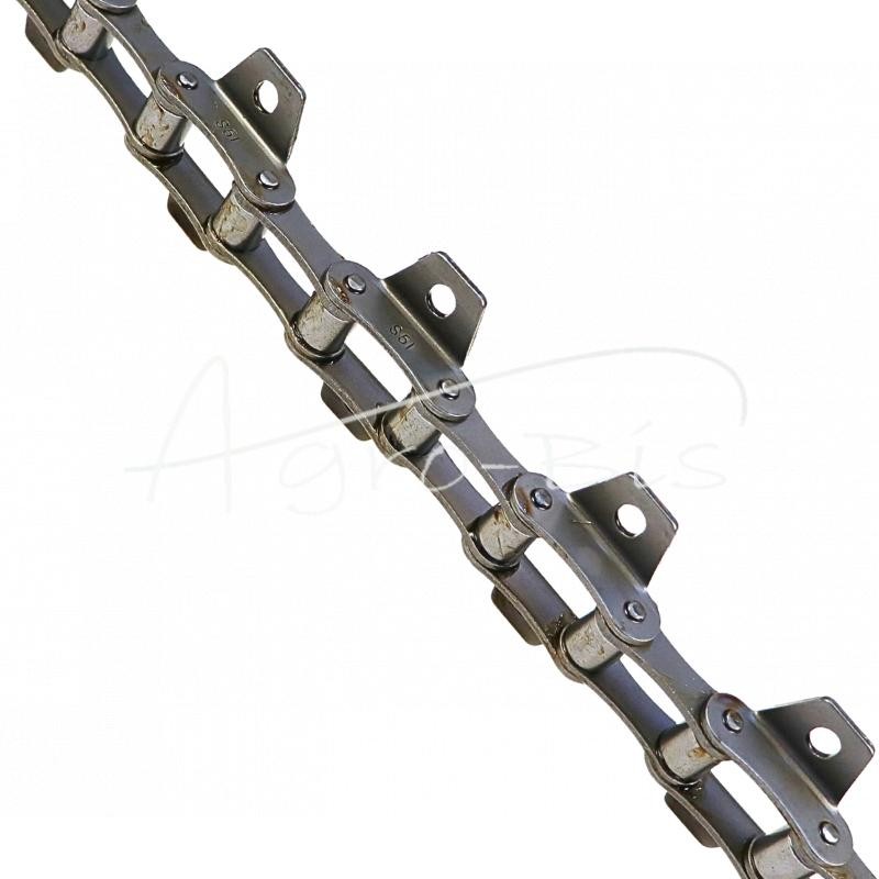 „John Deere S51“ nuožulni tiektuvo grandinė, K1 fiksatorius, kas 2 grandis, 5 m, LS51K1.02, grūdinta, MORGA - LS51K102M