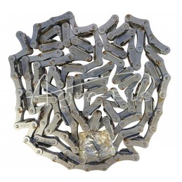 „John Deere S51“ nuožulni tiektuvo grandinė, K1 fiksatorius, kas 2 grandis, 5 m, LS51K1.02, grūdinta, MORGA - LS51K102M