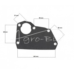 Vandens pompa, aušinimo skysčio variklis S4S naujas tipas Mitsubishi 32A45-10010 LEILAND - 32A4510010AM