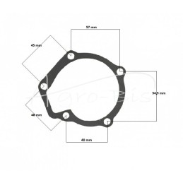 Vandens pompa, variklio aušinimo skystis D750, D850, D950, V1100, V1200 Kubota 15531-73030 LEILAND - 1553173030AM