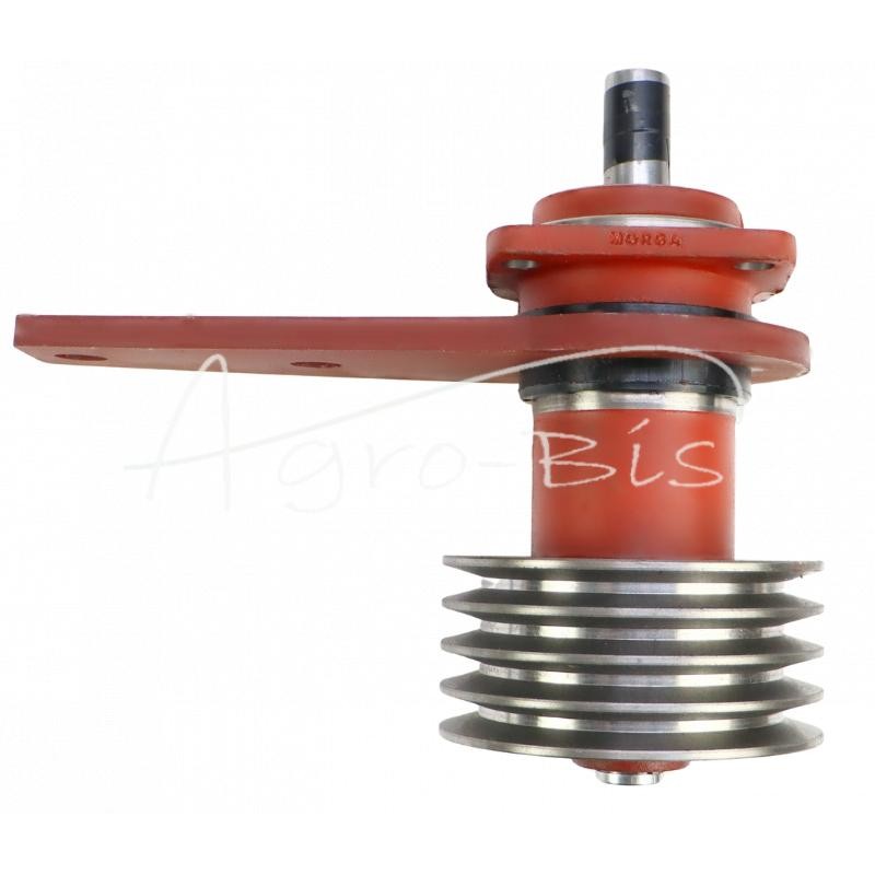 Pilnas volelio tvirtinimo elementas su skriemuliu lenkiškai rotacinei žoliapjovei MORGA - 5036010240M