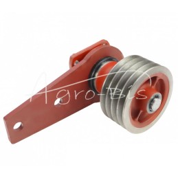 Pilnas volelio tvirtinimo elementas su skriemuliu lenkiškai rotacinei žoliapjovei MORGA - 5036010240M