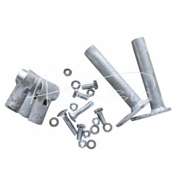 Neslystančios universalios kopėčios žemės ūkio priekabai, sustiprintos, cinkuotos. Priekaba - DAP