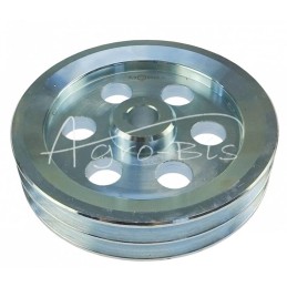 Skriemulys 2 diržai HB dia.200 FI-24 - KOŁO/200/24/2B-STAL