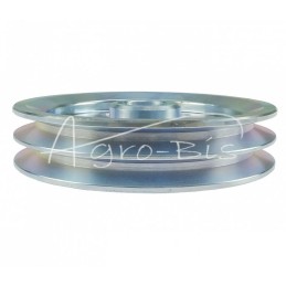 Skriemulys 2 diržai HB dia.200 FI-35 - KOŁO/200/35/2B-STAL