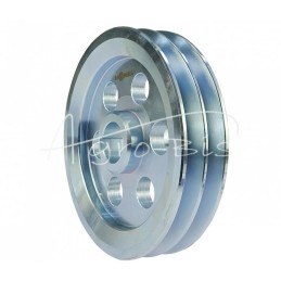 Skriemulys 2 diržai HB dia.200 FI-35 - KOŁO/200/35/2B-STAL