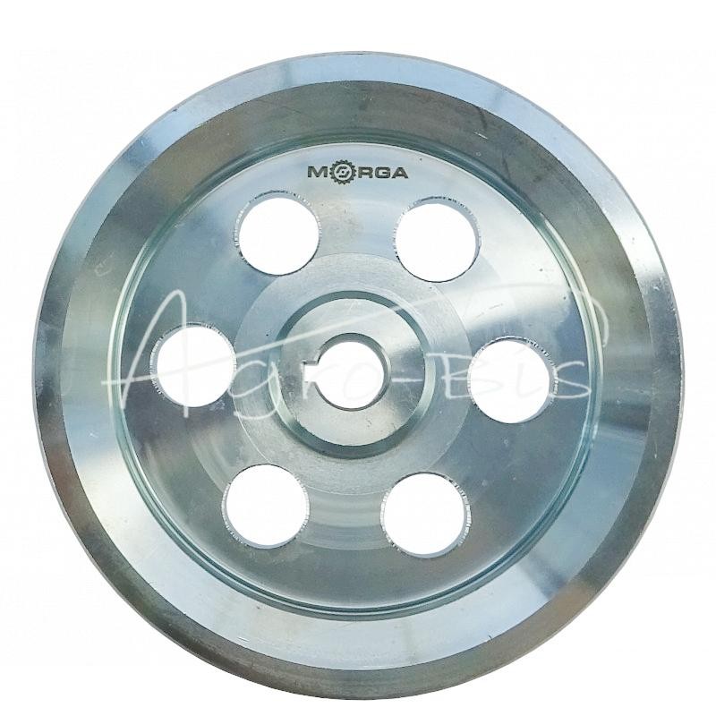 Skriemulys 2 diržai HB dia.200 FI-22 - KOŁO/200/22/2B-STAL