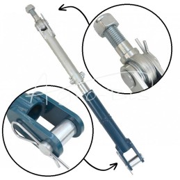 Naujo tipo stabilizatorius su amortizatoriaus spyruokle C-360 MORGA - 46650396M