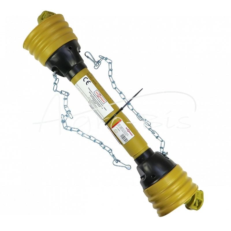 Teleskopinis kardaninis velenas, serija 270 Nm, 40220, trikampio vamzdžio ilgis 560/760 mm, MORGA - 27L560M