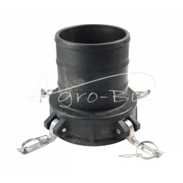 „Camlock“ jungties lizdas, C tipo, polipropilenas, PP, 6" x 152 mm, PZL HYDRAL - ZCPC152H