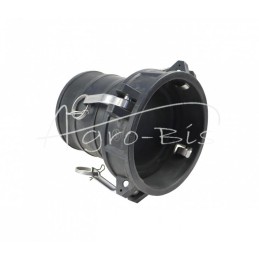 „Camlock“ jungties lizdas, C tipo, polipropilenas, PP, 6" x 152 mm, PZL HYDRAL - ZCPC152H