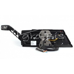 Galinis kombinuotas žibintas, 8 funkcijų, su LED gabaritiniu žibintu, 12/24 V, dešinysis, atsparus vandeniui, su laidu - 340/I