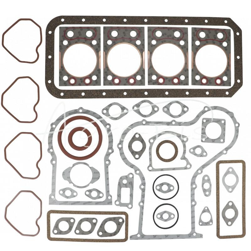 Pilnas variklio tarpiklių komplektas, galvutės tarpinė su varinėmis detalėmis ir sandarikliais Ursus C-360 ANDORIA - KPL.C360MAM