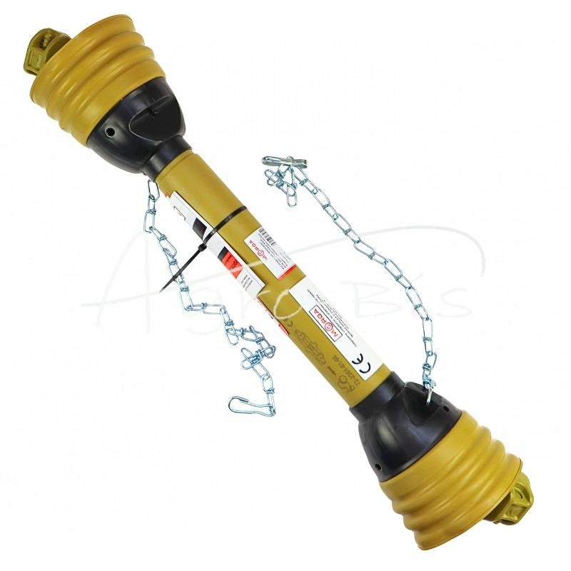 Teleskopinis kardaninis velenas, 27 serijos, trikampis vamzdis, 40230, ilgis 610/810 mm, sukimo momentas 270 Nm MORGA - 27L610M