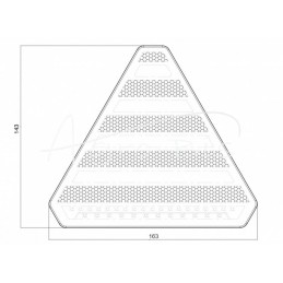 Galinis kombinuotas žibintas, 6 funkcijų, dešinysis, W245DD 12V/24V LED, atsparus vandeniui, be numerio ženklo apšvietimo, su la