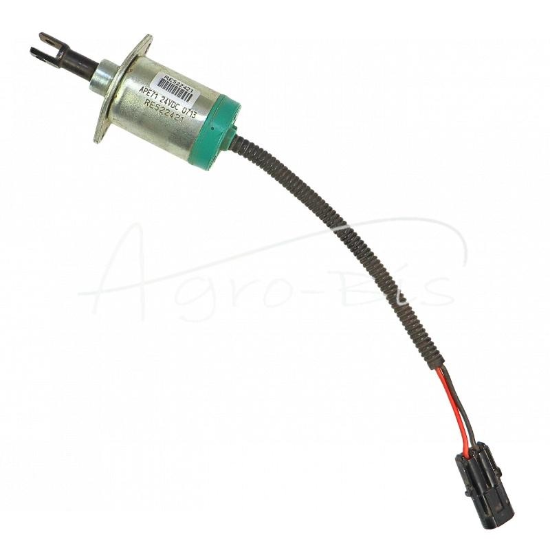 John Deere 24 V solenoidinis vožtuvas - RE522421
