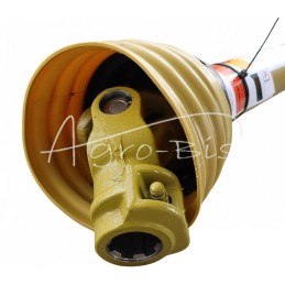 Teleskopinis kardaninis velenas, 27 serijos, trikampis vamzdis, 40240, ilgis 710/910 mm, sukimo momentas 270 Nm MORGA - 27L710M