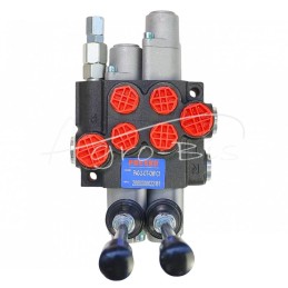 Dviejų sekcijų hidraulinis skirstytuvas 40 l/min. su viena plūduriuojančia sekcija - P40A8K16GKZ1