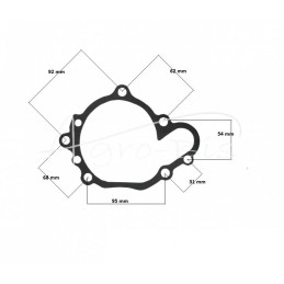 Vandens pompa, aušinimo skystis 4TNV98T Yanmar 129948-42100 LEILAND - 12994842100AM