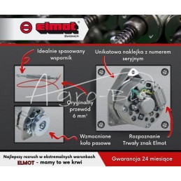 Generatorius 50457970 72A Ursus C-360 ELMOT - 260000EL