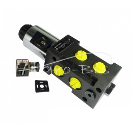 Skirstytuvo solenoidinis krypties valdymo solenoidinis vožtuvas E12DVS6/2-80L G1/2" 12V 80L ARCHIMEDES - A-E12DVS6/2-80L