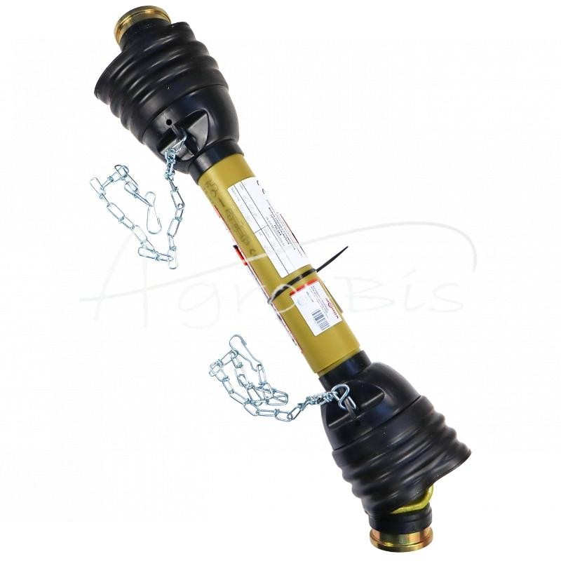 Teleskopinis kardaninis velenas, serijos 46, trikampis vamzdis, 50220, ilgis 560/760 mm, sukimo momentas 460 Nm MORGA - 46L560M