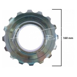 Įtempimo grandinės ratas Z-16 1 1/4" fi-72 Variopack presui, Vario Pack Krone Rolmus - 2783323