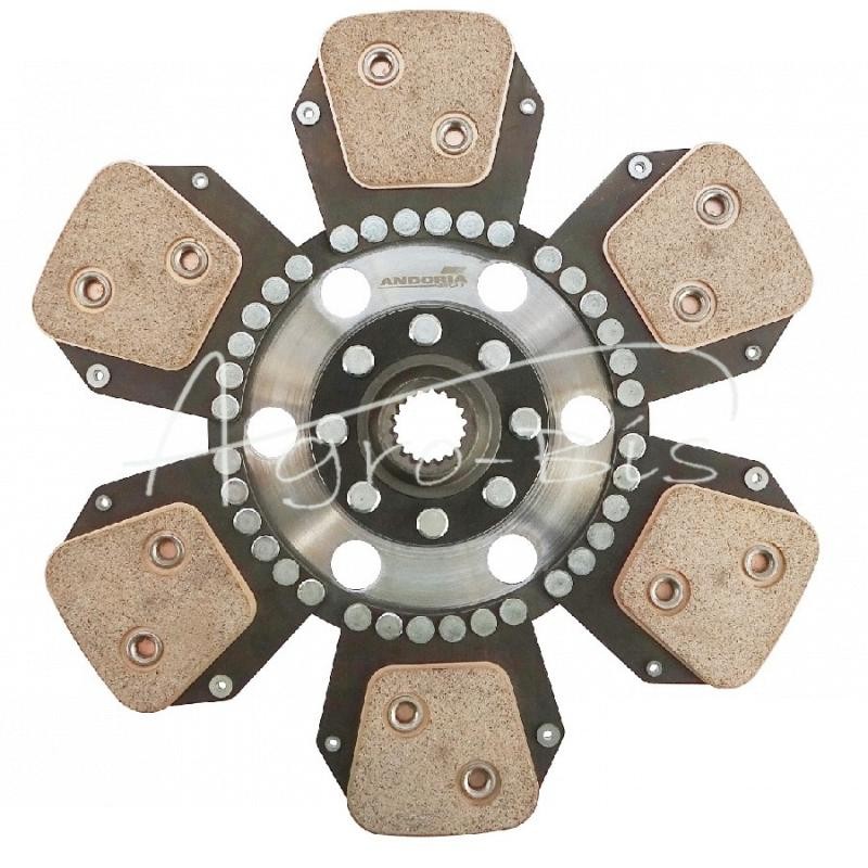 Sankabos diskas FI-325 stūmoklis 18 pjovimo peilių Zetor C-385 Ceramic ANDORIA - 80021020CAM