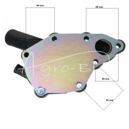 Vandens pompa, variklio aušinimo skystis 2A, 3A Isuzu Z8943768300 LEILAND - Z8943768300AM