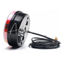 Galinio projektoriaus lempa W210DD LED 12V/24V atspari vandeniui IP66/68 dešinysis neoninis posūkio rodiklis plaukiojantis - 143