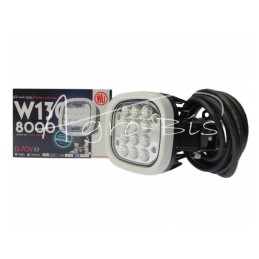 Darbo žibintas 8000L išsklaidytos šviesos W162 12/70V aliuminis, atsparus vandeniui, IP68 9 - LED apsauga nuo trukdžių - 1214