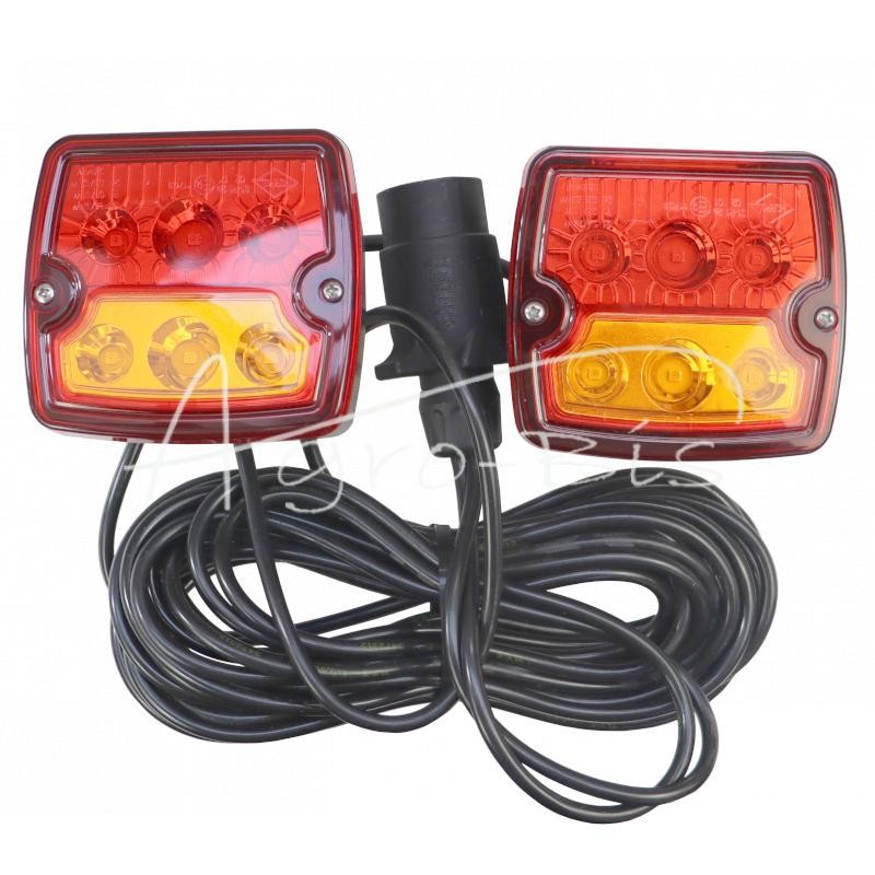 Apšvietimo komplektas su magnetais 5m 12V LED lempa Polish Premium ELMOT - IM5MLPEL