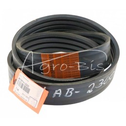 Keturgubas V formos diržas 4A BP/H-2300 073204 Harvest CL-073204 Claas red Stomil - 4HAx2300H