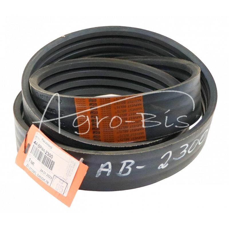 Keturgubas V formos diržas 4A BP/H-2300 073204 Harvest CL-073204 Claas red Stomil - 4HAx2300H