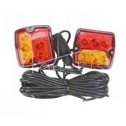 Apšvietimo komplektas su magnetais 7m 12V LED lempa Polish Premium ELMOT - IM7MLPEL