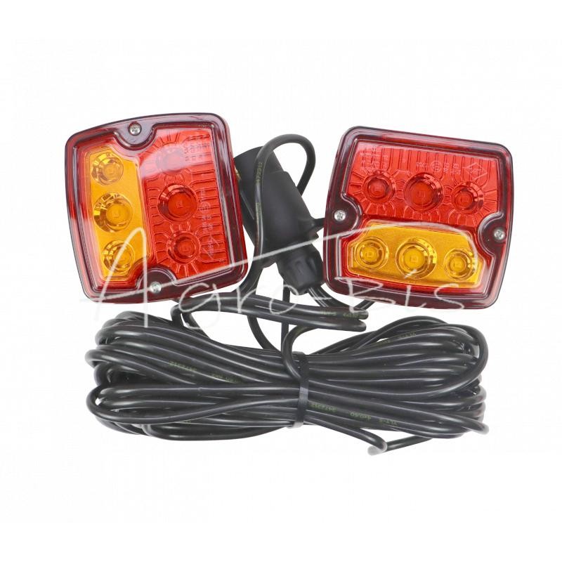 Apšvietimo komplektas su magnetais 7m 12V LED lempa Polish Premium ELMOT - IM7MLPEL