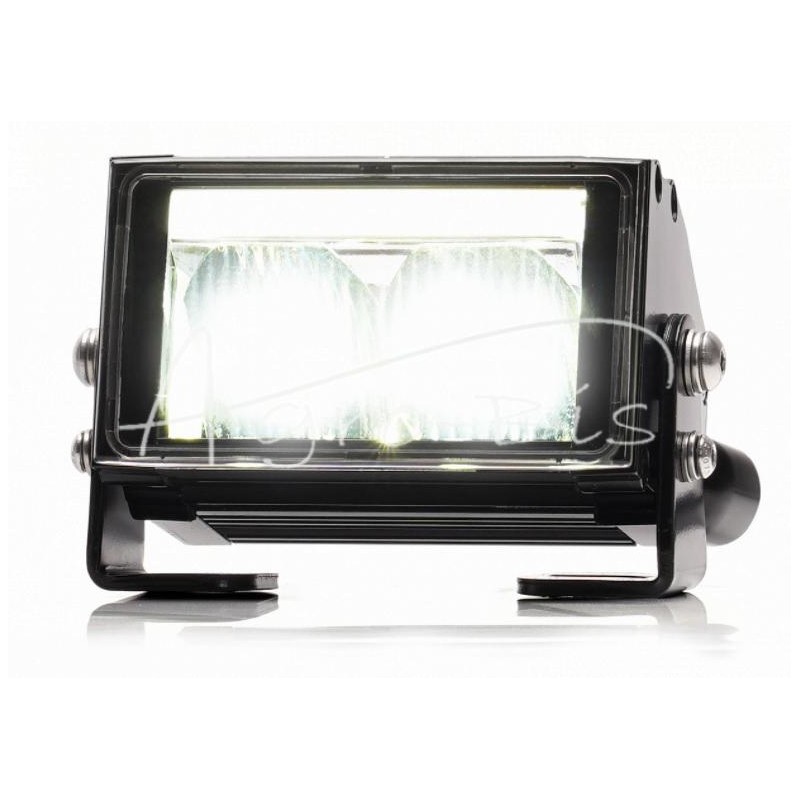 Kombinuotas kelio žibintas su priekiniu gabaritiniu žibintu, 1580 lm LED, 12 V / 24 V, atsparus vandeniui, smūgiams - 1591