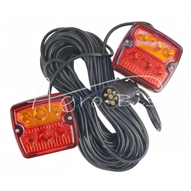 Apšvietimo komplektas su magnetais 12 m 12 V Polish Premium ELMOT LED lempa - IM12MLPEL