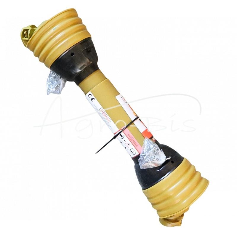 Teleskopinis kardaninis velenas, serija 62, trikampis vamzdis 60210, ilgis 510/710 mm, 620 Nm, tefloninė vamzdžio danga MORGA - 