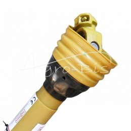 Teleskopinis kardaninis velenas, serija 62, trikampis vamzdis 60210, ilgis 510/710 mm, 620 Nm, tefloninė vamzdžio danga MORGA - 